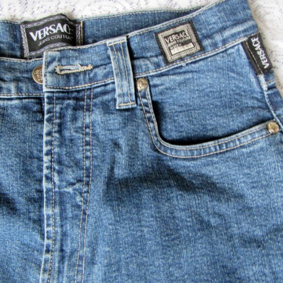 Versace Jeans Couture Women’s jeans size 30 44,Blue,98% cotton - Picture 3 of 6